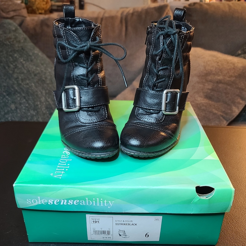 Black Ankle Booties